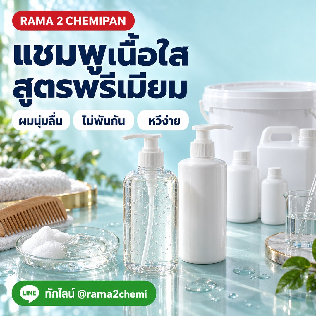 23028-ชุดทำ แชมพูเนื้อใส-10kg สูตรพรีเมียม