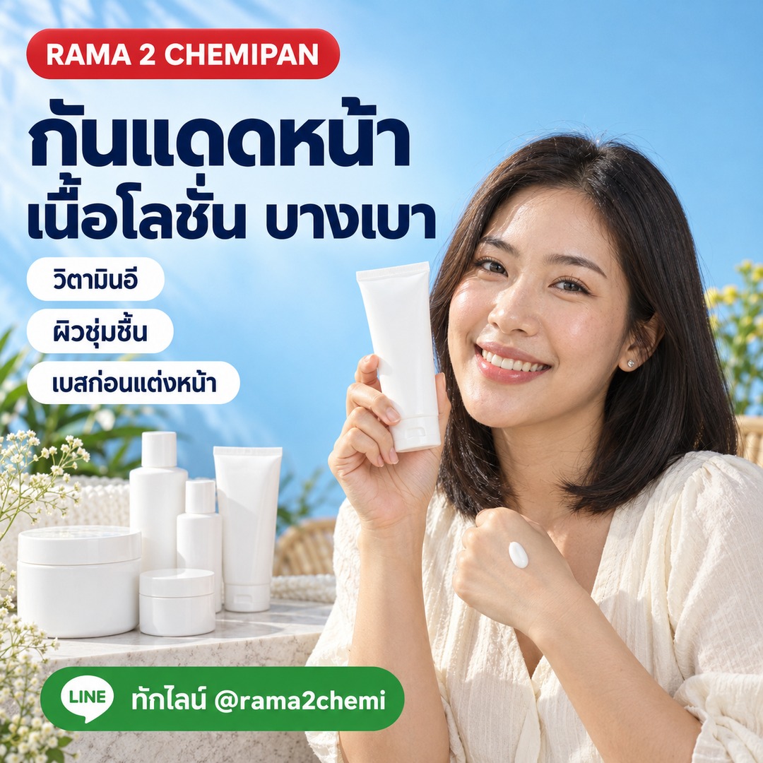 16061-ชุดทำ โลชั่นกันแดดสำหรับใบหน้า SPF50 PA+++ -2kg (สำหรับคนผิวแห้งและมีริ้วรอย)