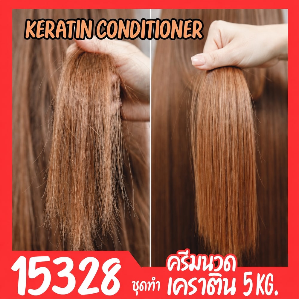 ชุดทำ ครีมนวดผมเคราติน-5kg