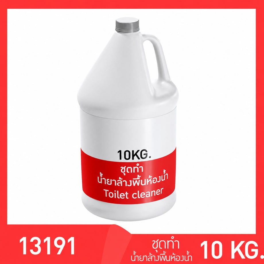 13191-ชุดทำ น้ำยาล้างห้องน้ำ-10kg