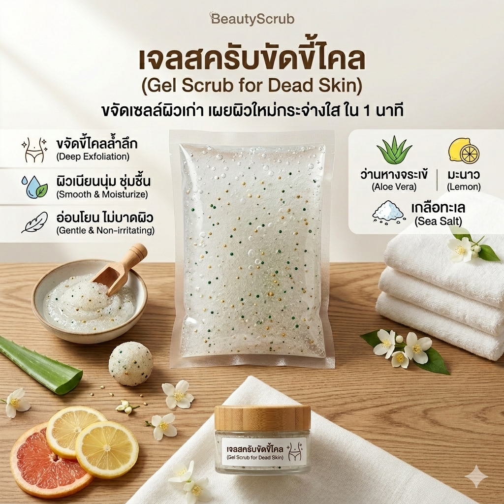 11800-เจลสครับขัดขี้ไคล-1000 g
