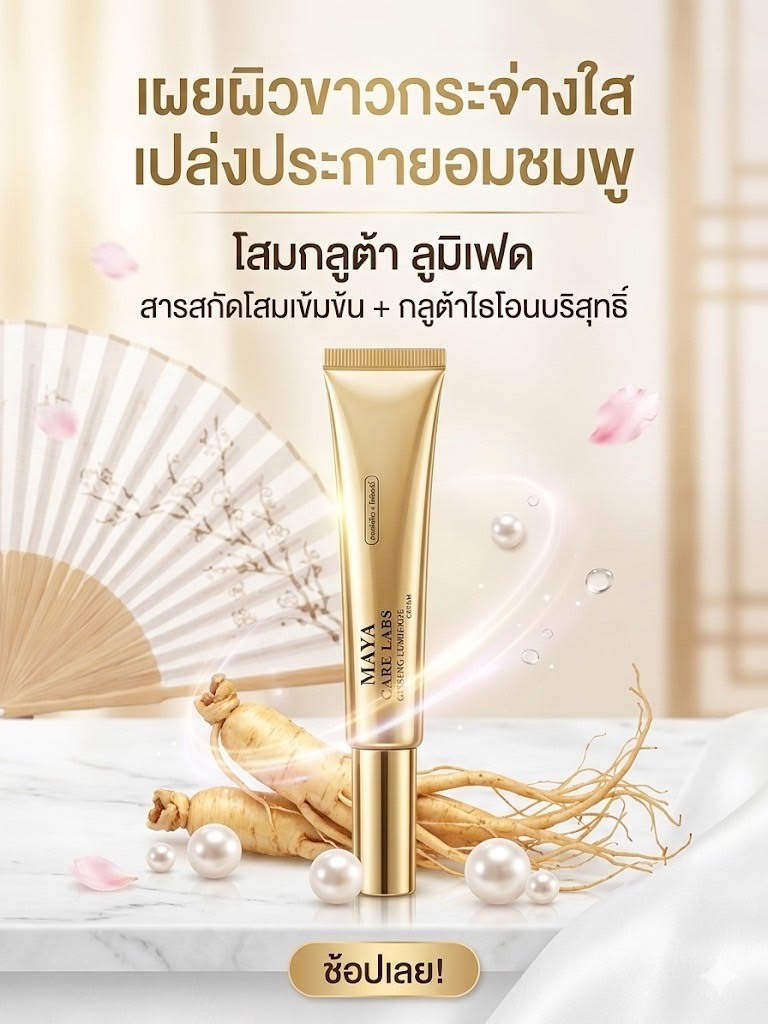 มายาแคร์แลบส์ จินเส็ง ลูมิเฟค ครีม 15 กรัม ภาพหลัก