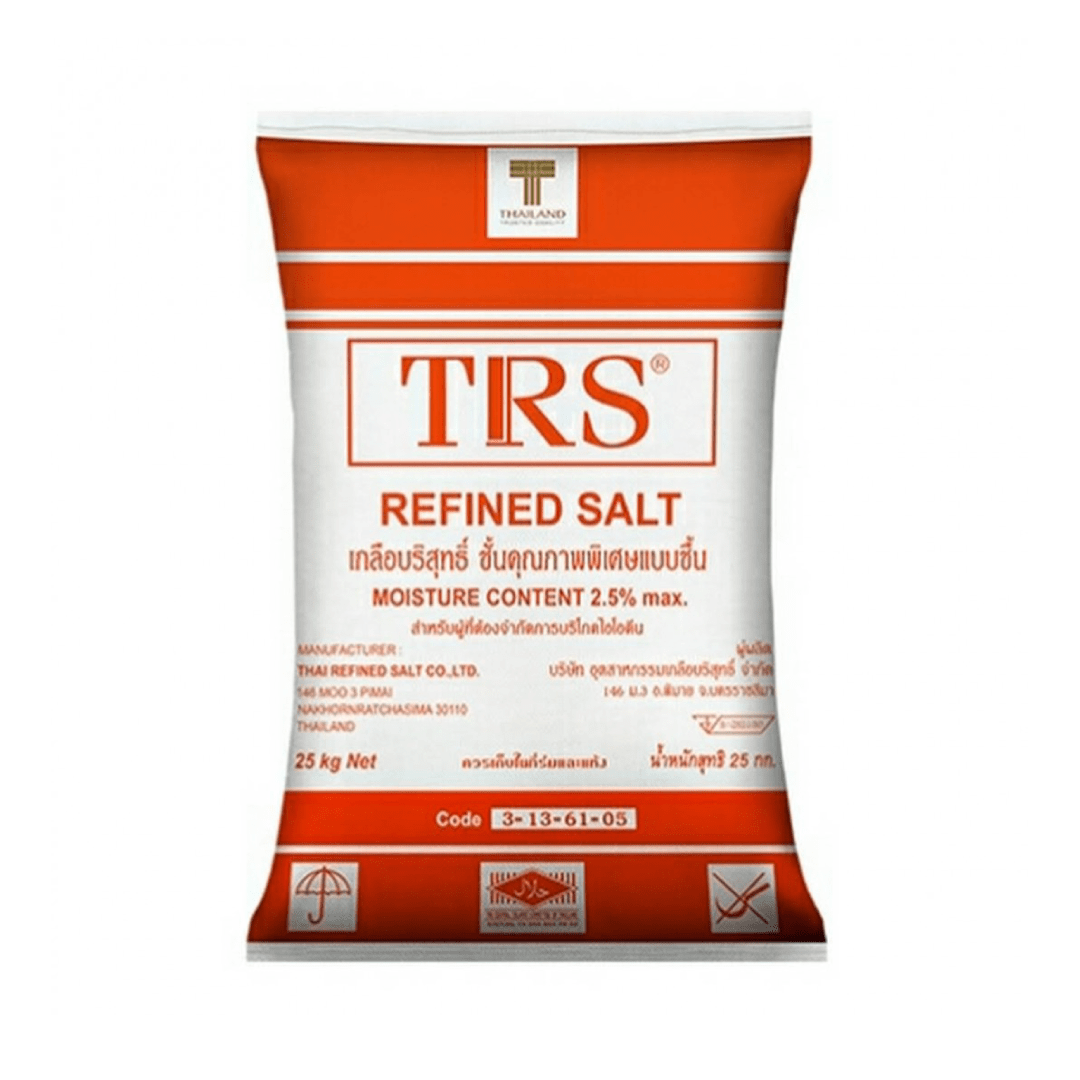 13067-Sodium chloride 97.50% เกลือบริสุทธิ์ สำหรับล้างเรซิ่น 25kg