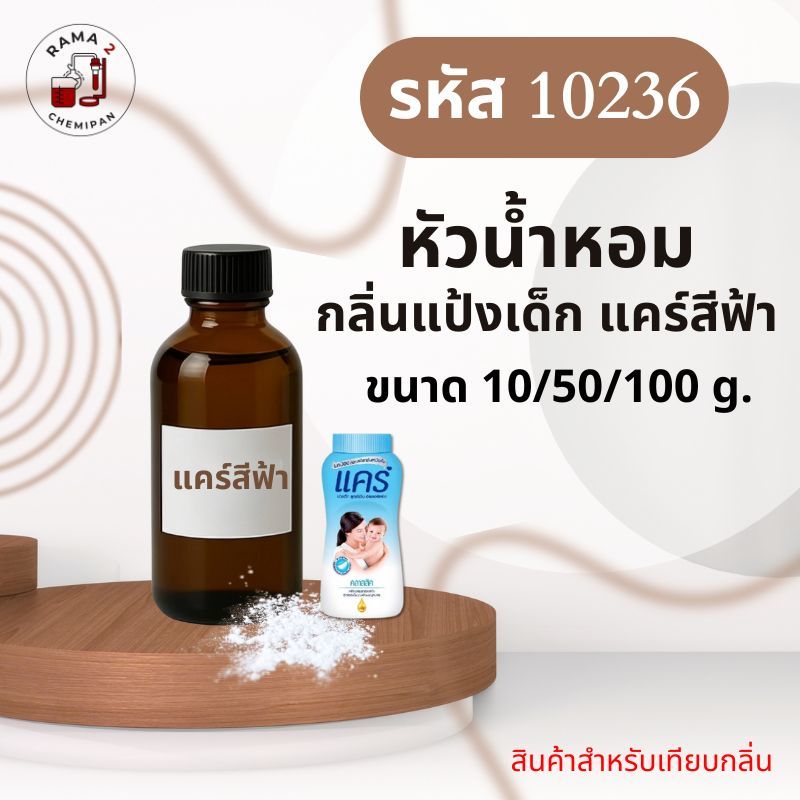 10236-หัวน้ำหอมกลิ่น แป้งเด็ก แคร์สีฟ้า