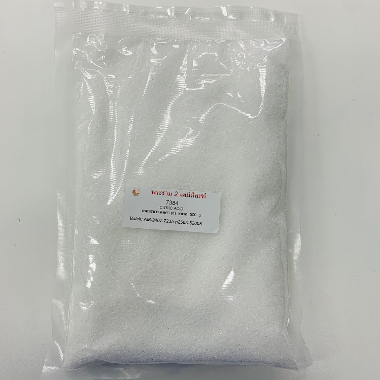 CITRIC ACIDกรดมะนาว ลดค่า pH 500 kg