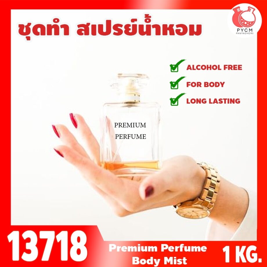 13718 ชุดทำ สเปรย์น้ำหอมฉีดผิว พรีเมียม-1kg