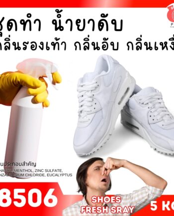 18506 ชุดทำ น้ำยาดับกลิ่นรองเท้า กลิ่นอับ กลิ่นเหม็น-5kg